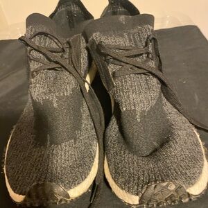 Black Knit Men's Sneakers